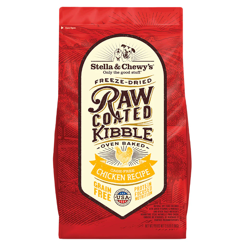 Cage-Free Chicken Raw Coated Kibble Dry Dog Food Image