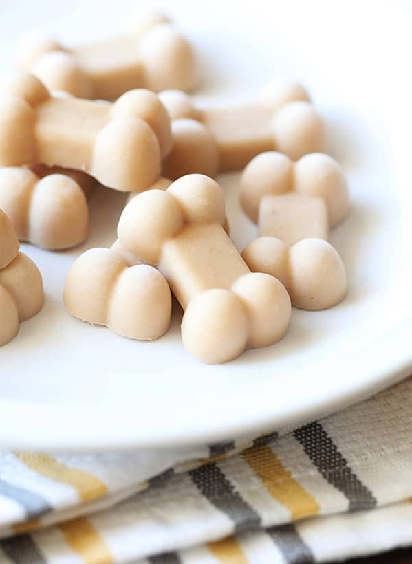 Yogurt Banana Dog Treats Image