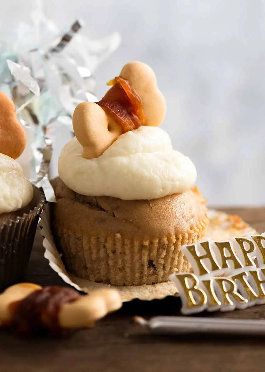 Banana pup cakes Image