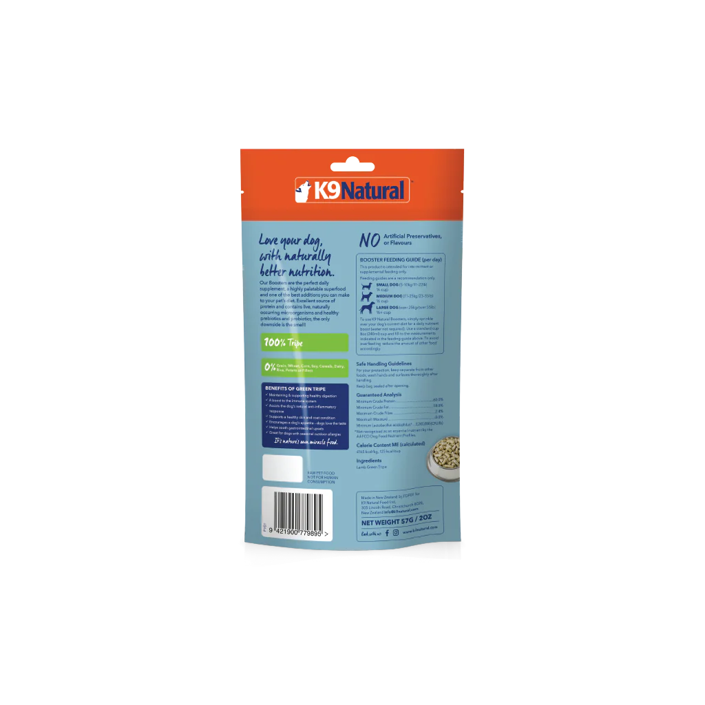 Lamb Green Tripe Freeze-Dried Dog Food Image 1