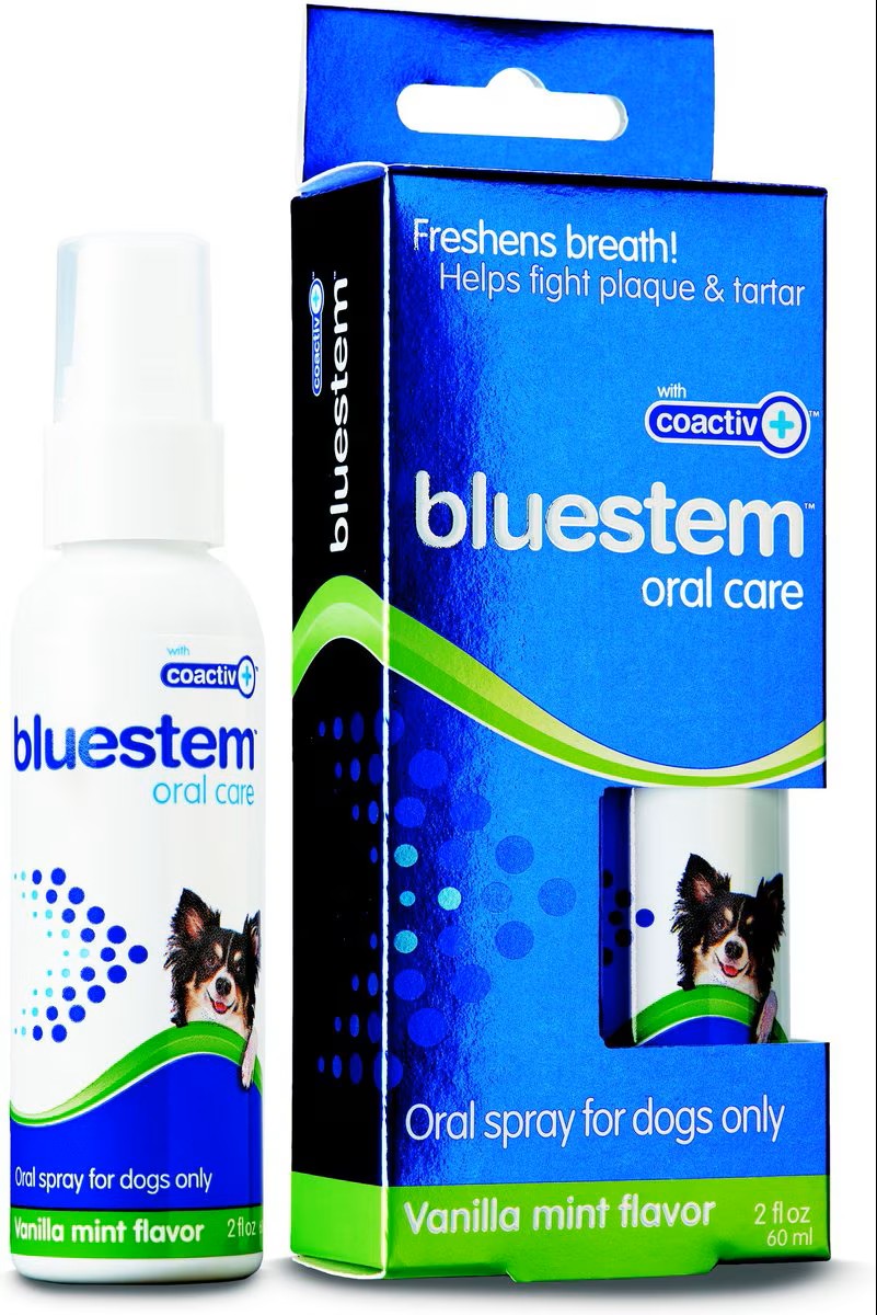 bluestem™ Oral Care Spray for Dogs with coactiv+™ Vanilla Mint Flavor Image