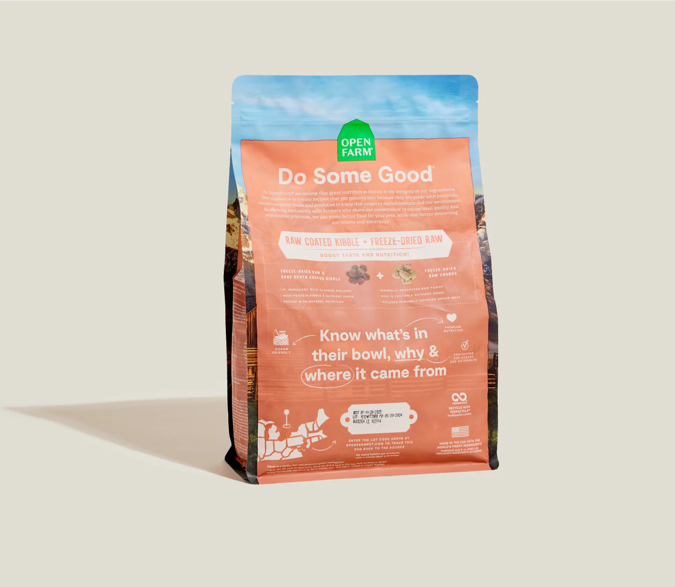 RawMix Tide & Terrain Freeze-Dried Raw Morsels Freeze-Dried Dog Food Image 3