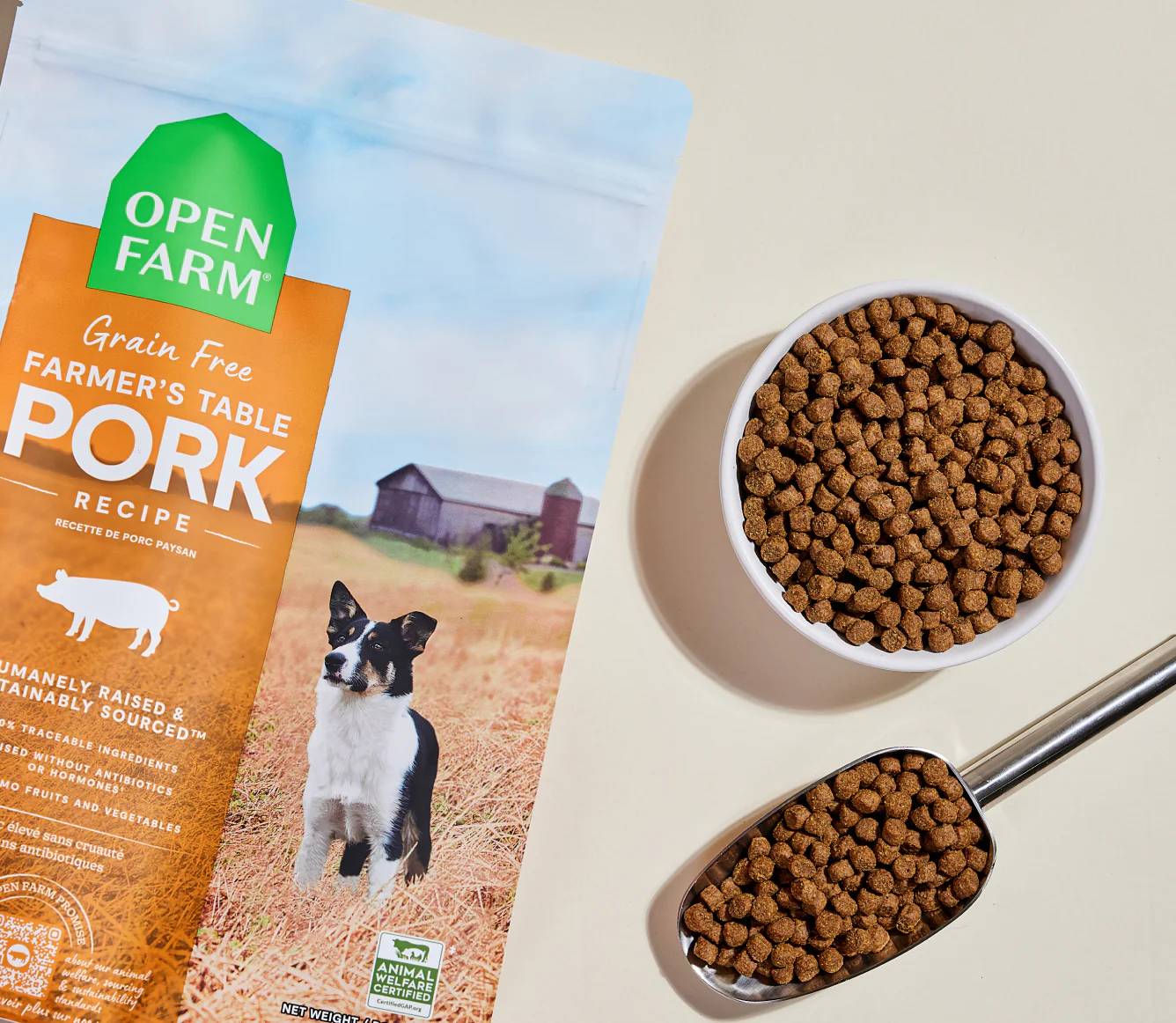Farmer's Table Pork Dry Dog Food Image 1