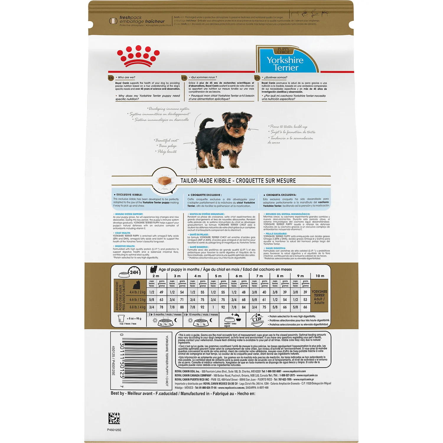 Yorkshire Terrier Puppy Dry Dog Food Image 1