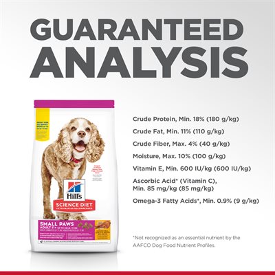 Senior Dog Small & Mini Chicken Meal Barley & Brown Rice Image 2
