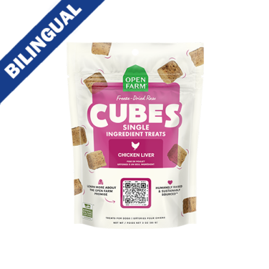 Freeze-Dried Raw Single Ingredient Treat Cubes Chicken Liver Image
