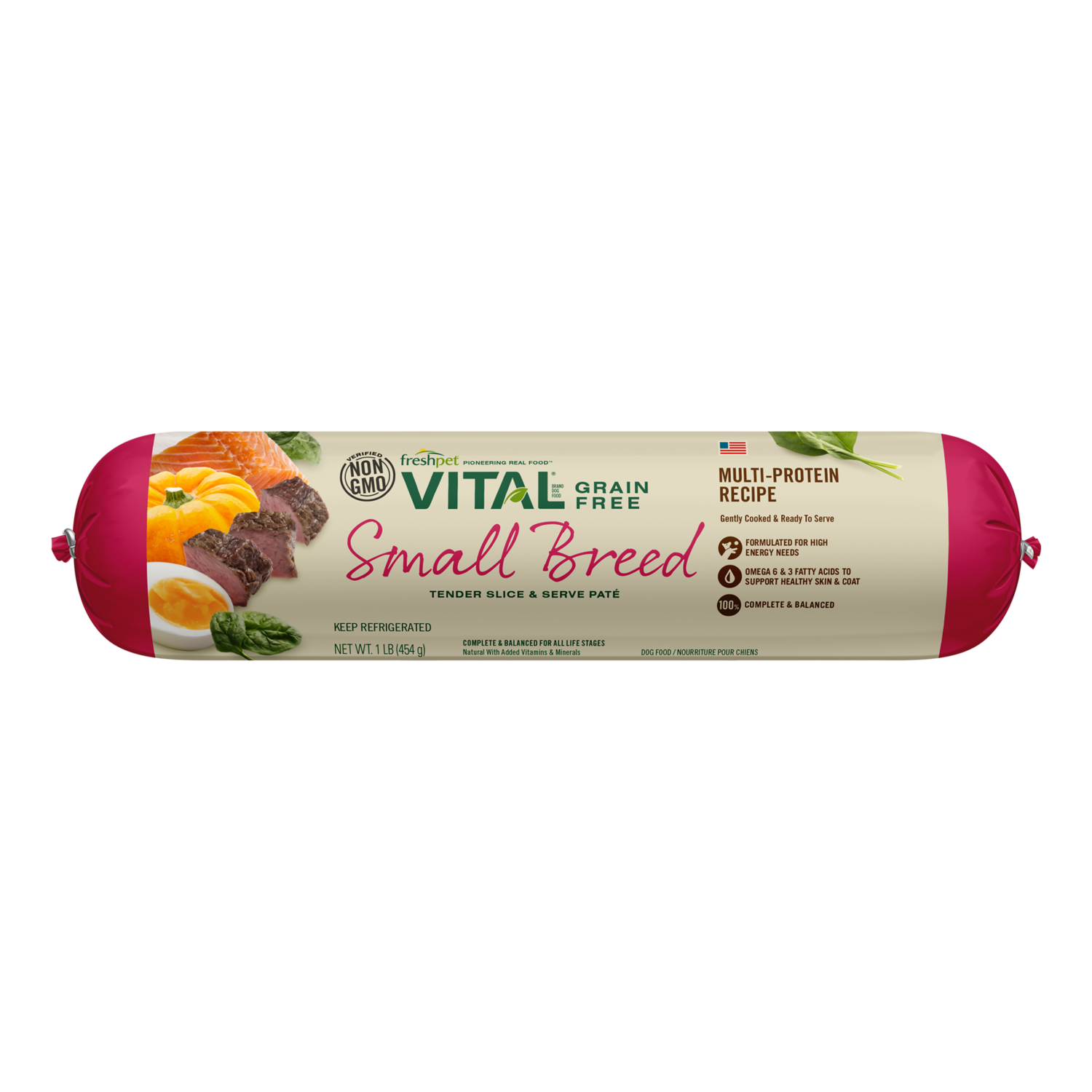 Grain Free Small Breed Multiprotein Fresh Dog Food Image 0
