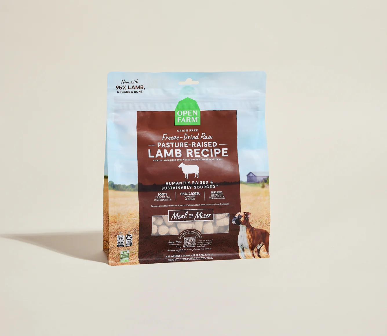Pasture-Raised Lamb Freeze-Dried Raw Dog Food Image 0