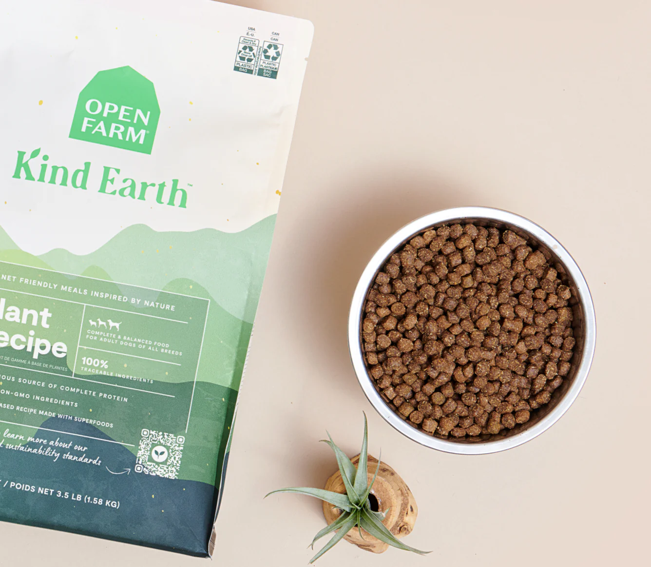 Kind Earth™ Premium Plant Kibble Recipe Image 1