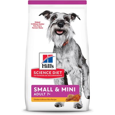 Senior Dog Small & Mini Chicken Meal Barley & Brown Rice Image 0