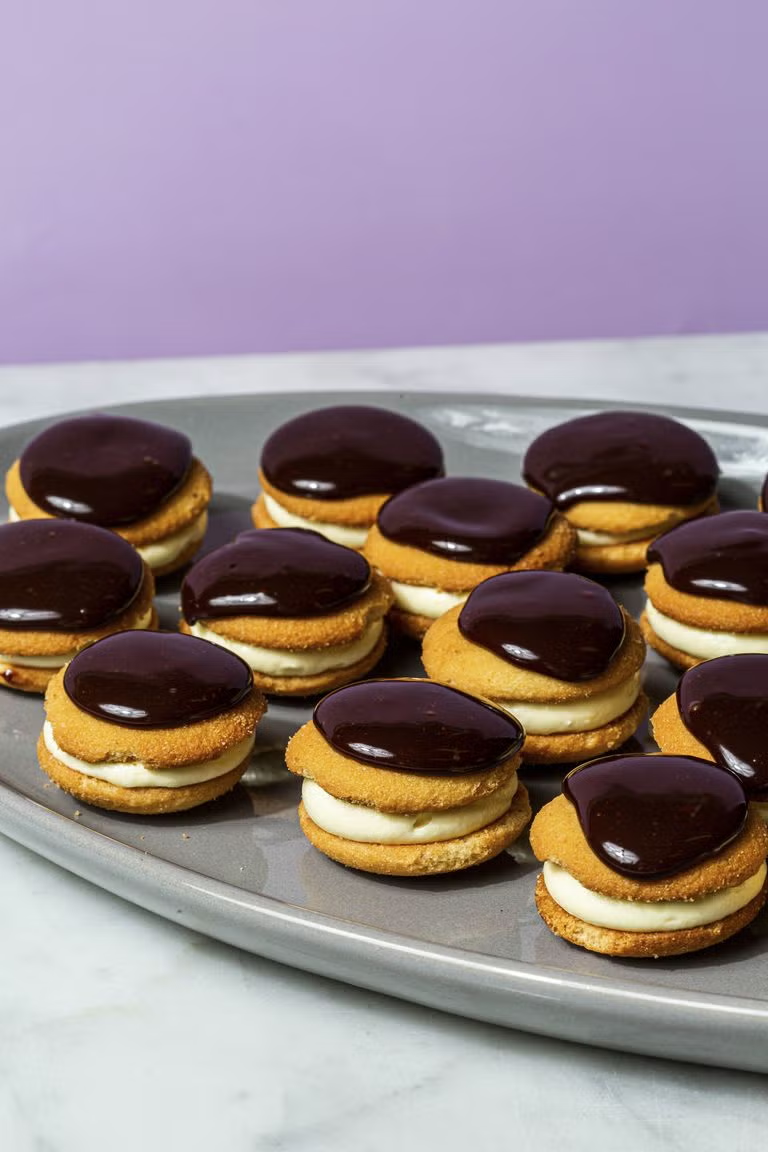 Mini Boston Cream Pies Image