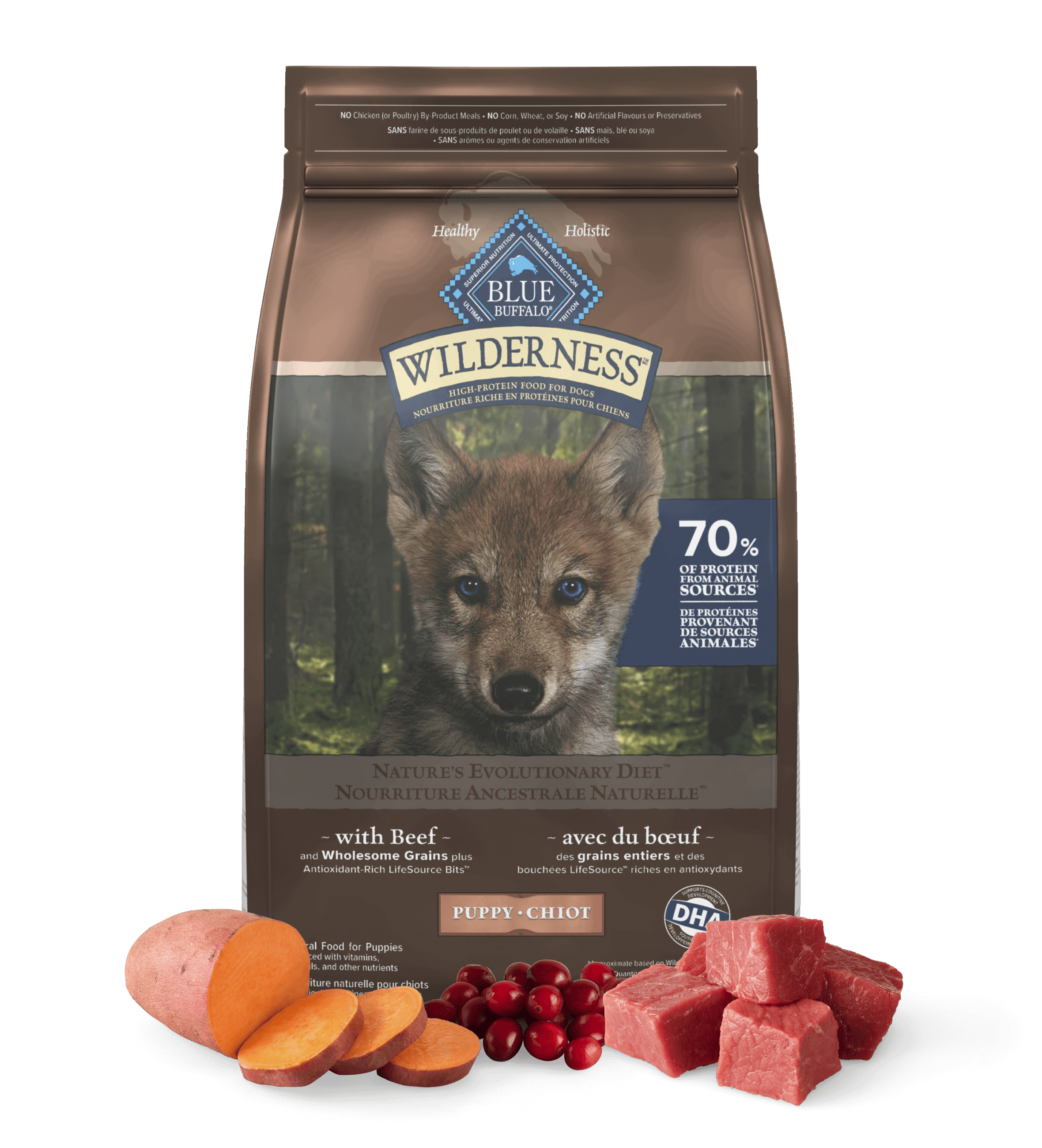 Wilderness Puppy Dog Beef Image