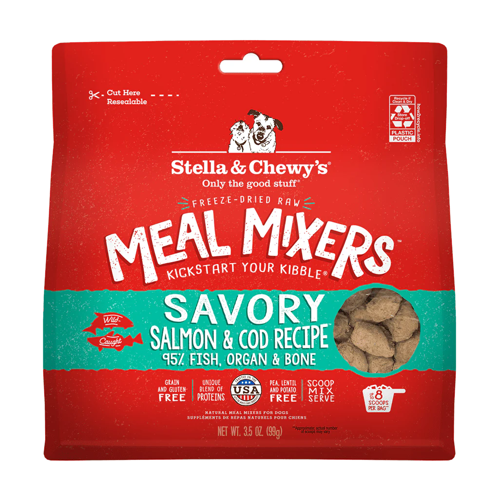 Savory Salmon & Cod Meal Mixers For Dogs Image