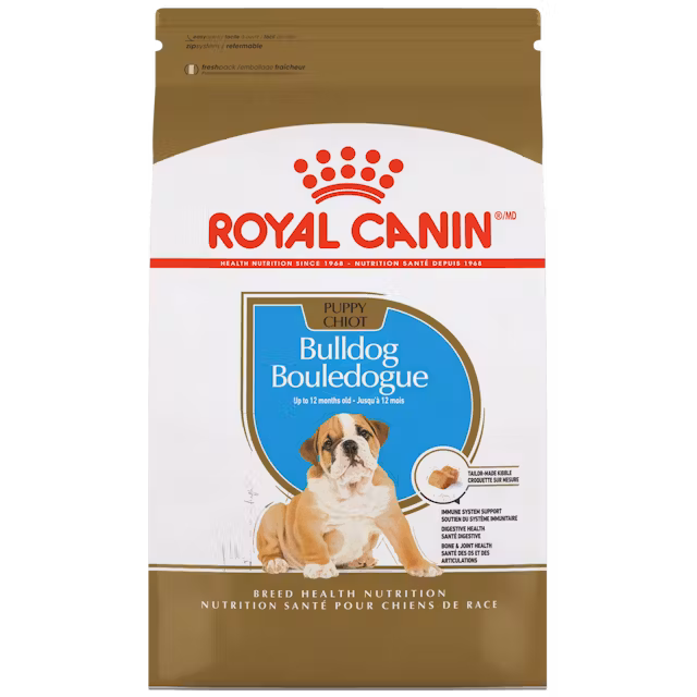 Bulldog Puppy Dry Dog Food Image
