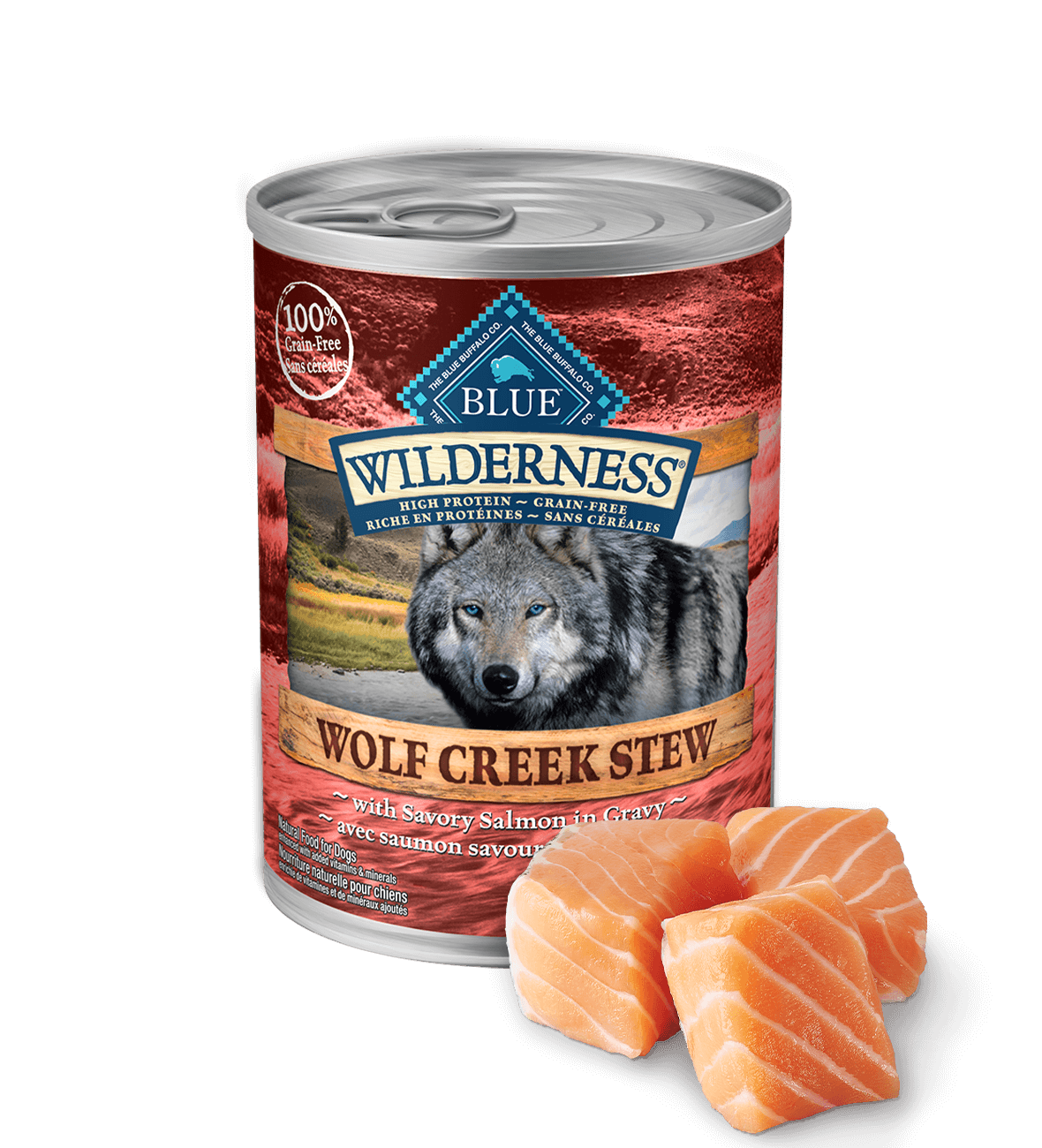 Wilderness Wolf Creek Adult Savory Salmon Stew Image