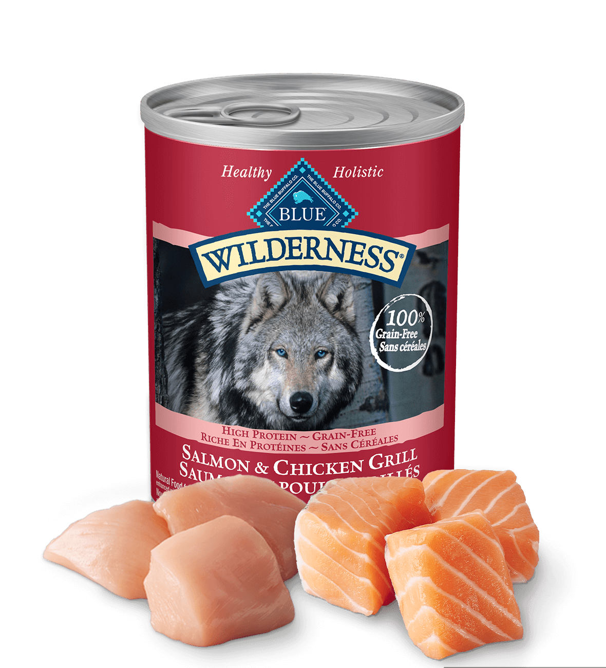 Wilderness Adult Salmon & Chicken Grill Image