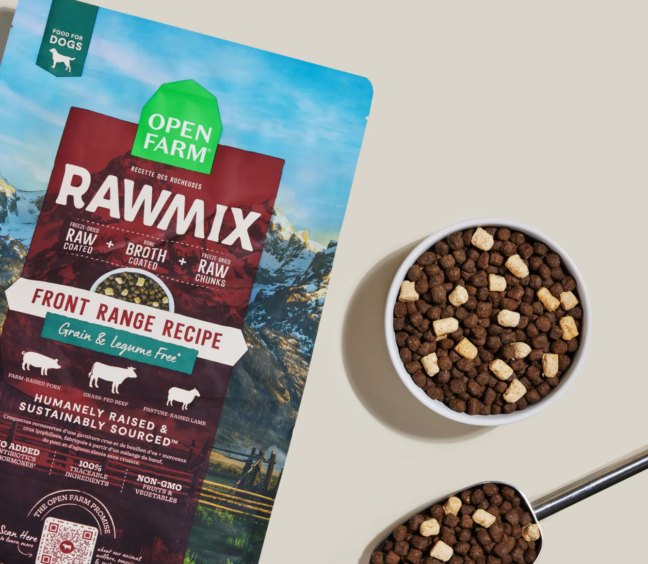 RawMix Front Range Freeze-Dried Raw Morsels Freeze-Dried Dog Food Image 1