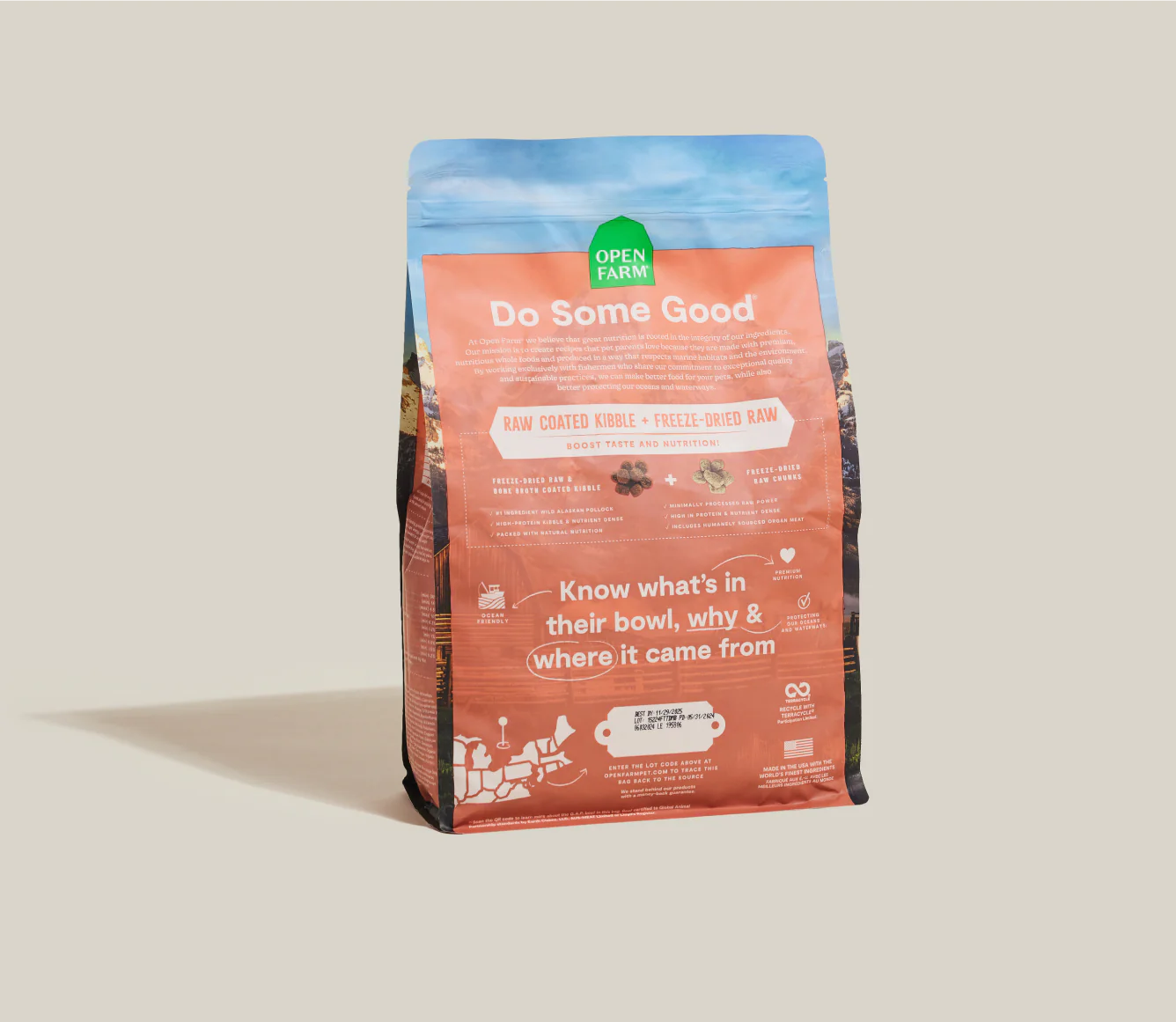 RawMix Tide & Terrain with Ancient Grains Dry Dog Food Image 3