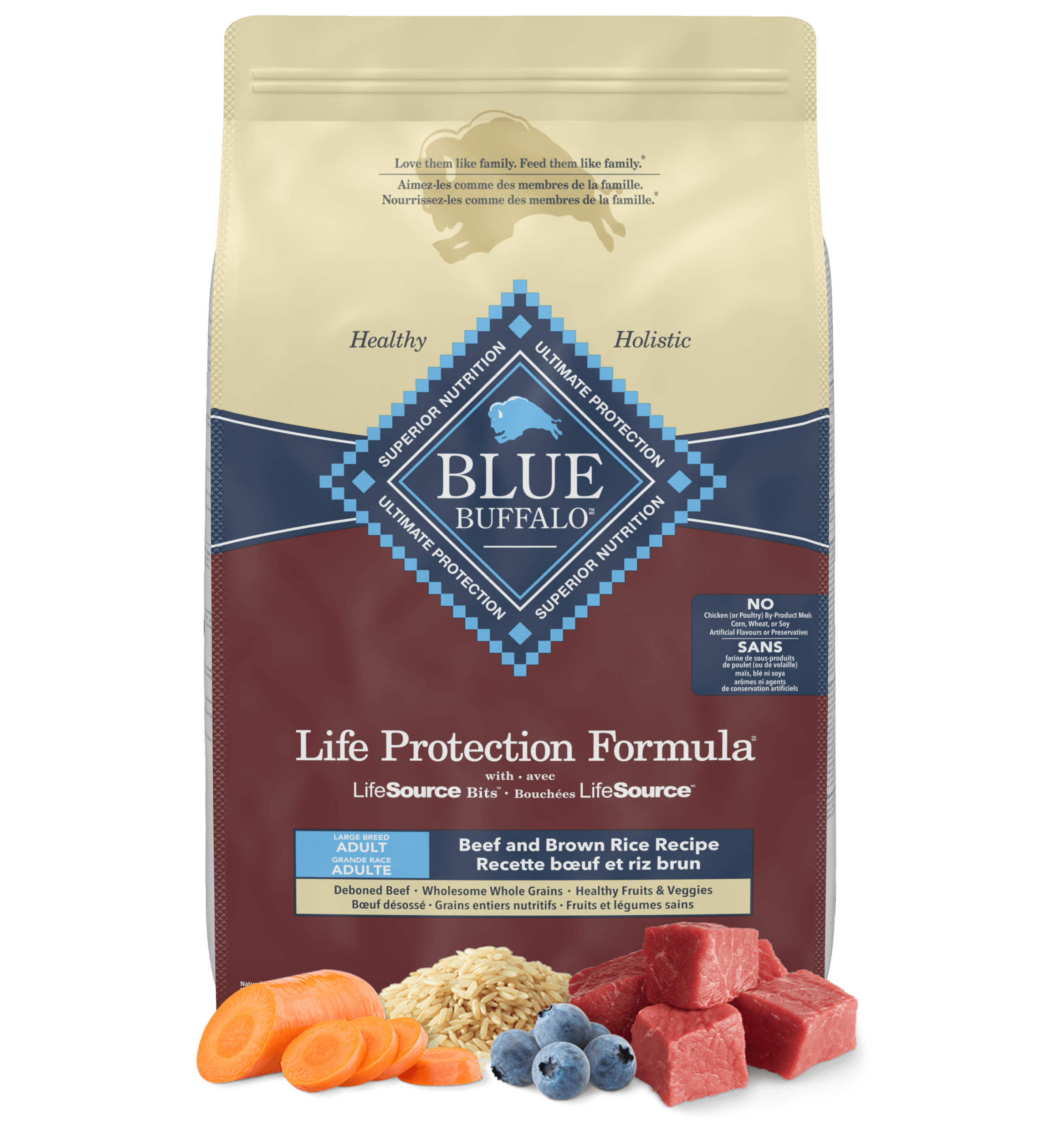 Life Protection Large Breed Adult Beef Dog Image