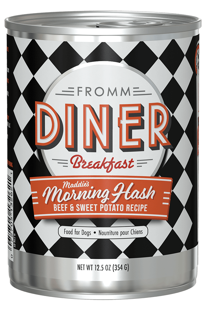 Diner Breakfast Maddie's Morning Hash Beef & Sweet Potato Recipe Wet Dog Food Image