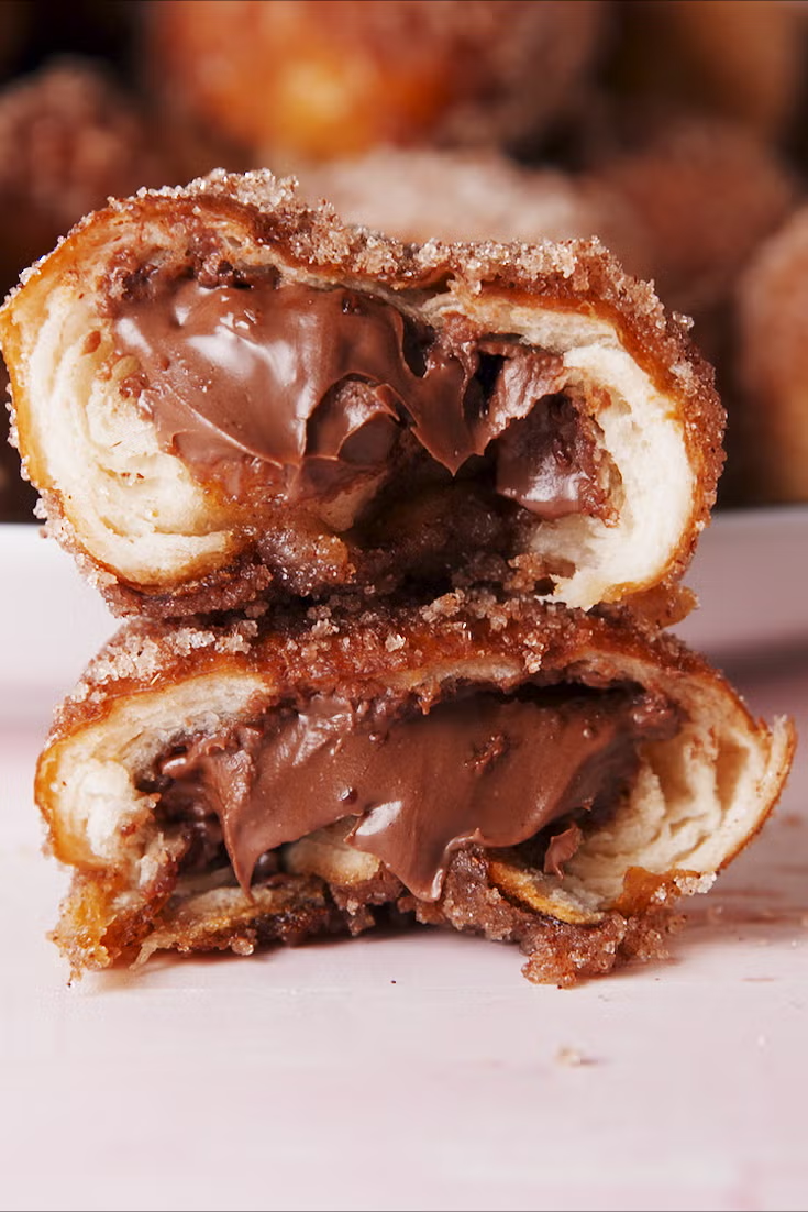 Nutella-Stuffed Pretzel Bites Image