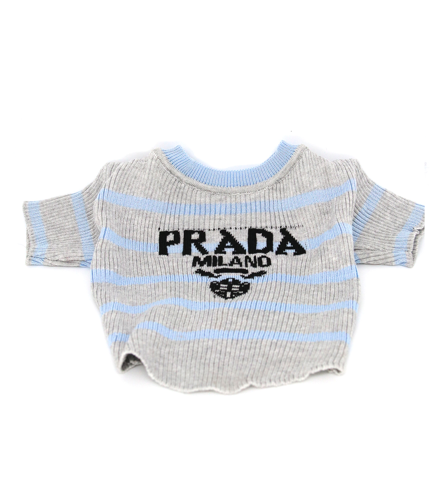 PR Milano Striped Dog Pullover Image