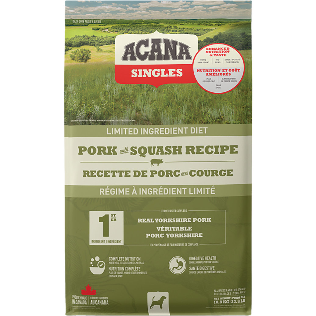 Image for ACANA Singles Pork & Squash Recipe Dog Food