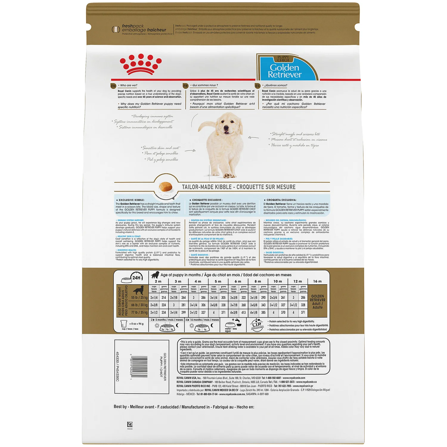 Golden Retriever Puppy Dry Dog Food   Image 1