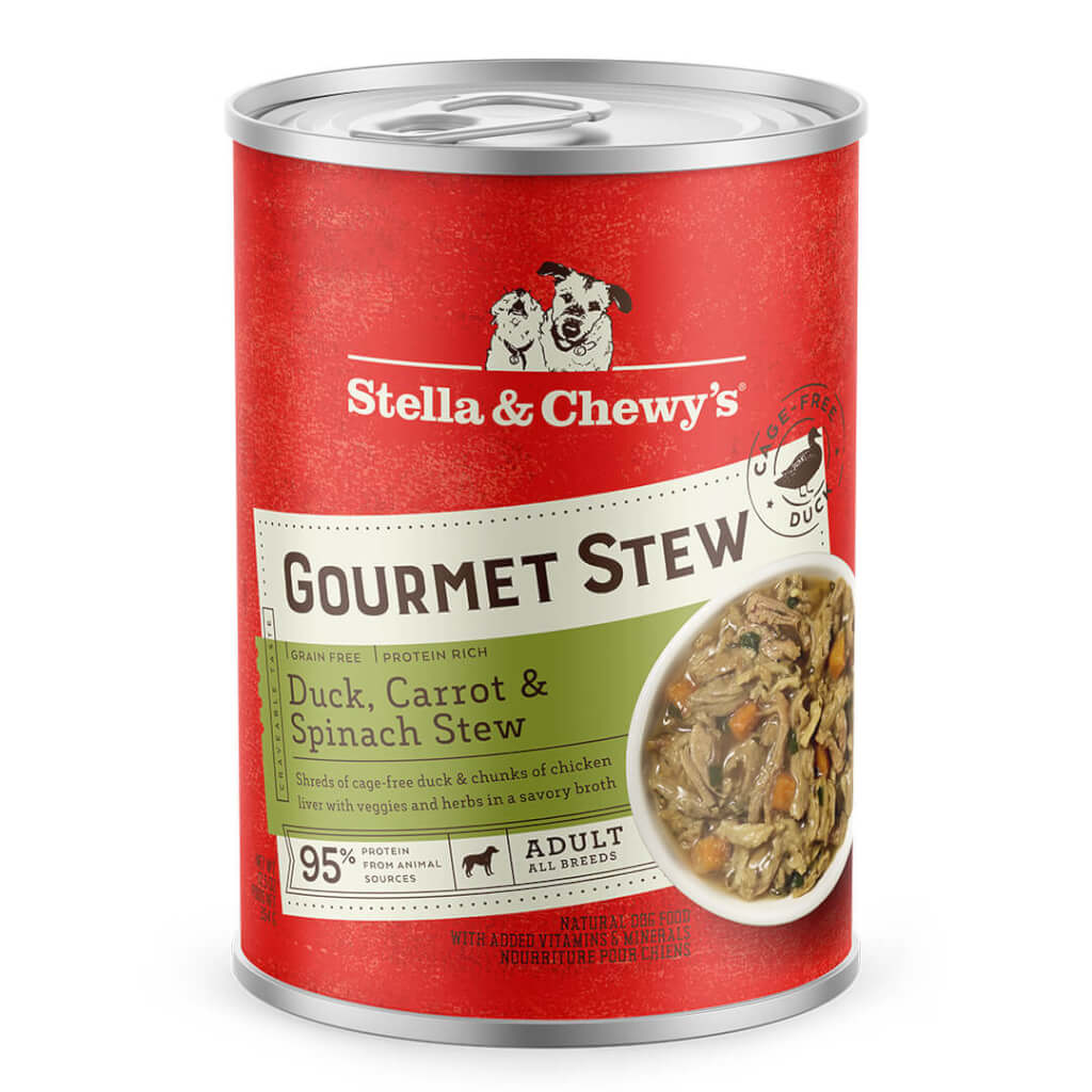 Gourmet Stews Grain Free Cage-Free Duck & Chicken Recipe Wet Dog Food Image