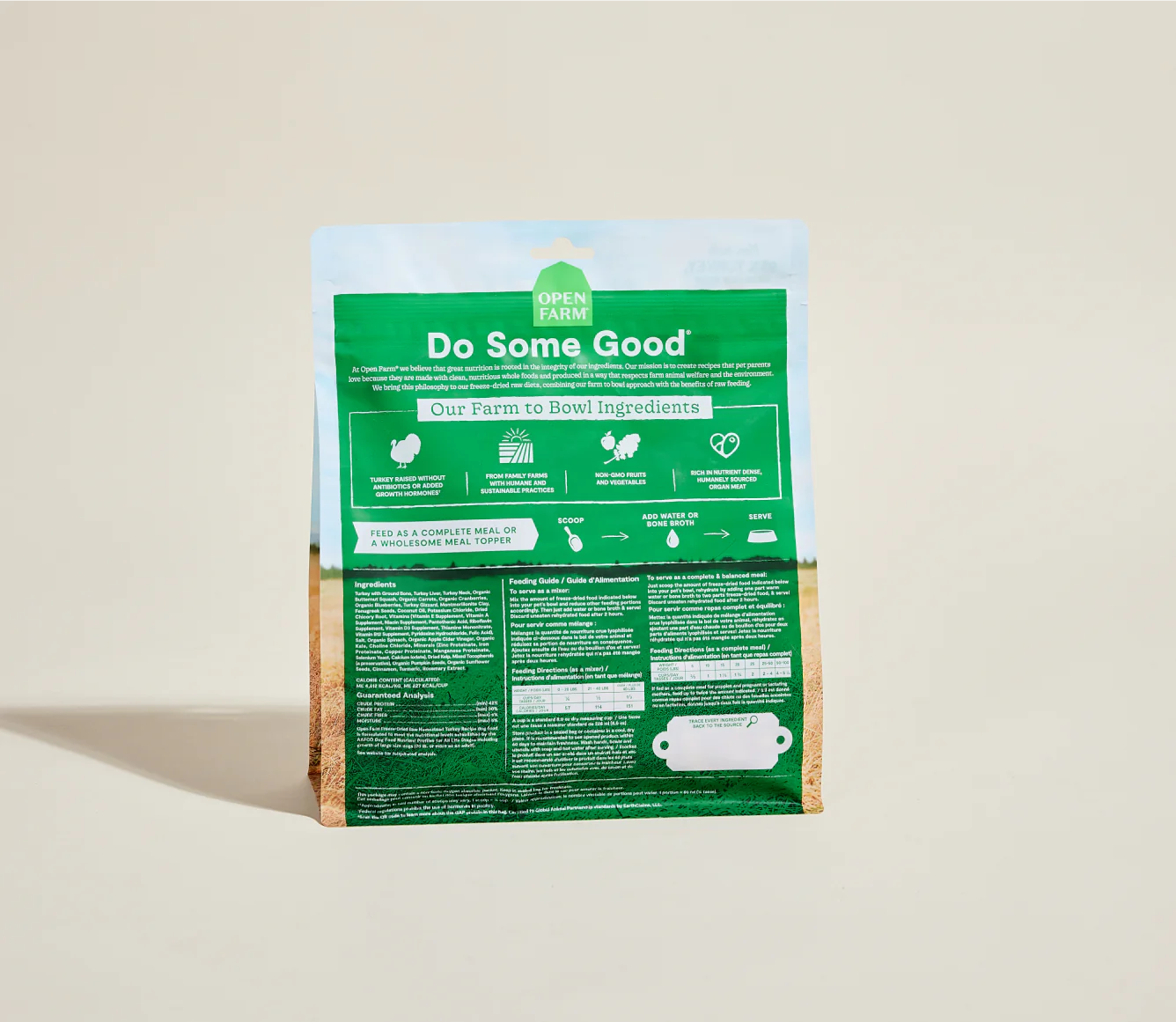Homestead Turkey Freeze-Dried Raw Dog Food Image 3
