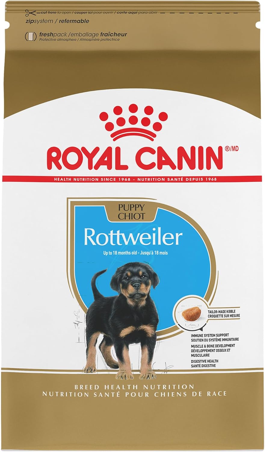 Rottweiler Puppy Dry Dog Food Image 0