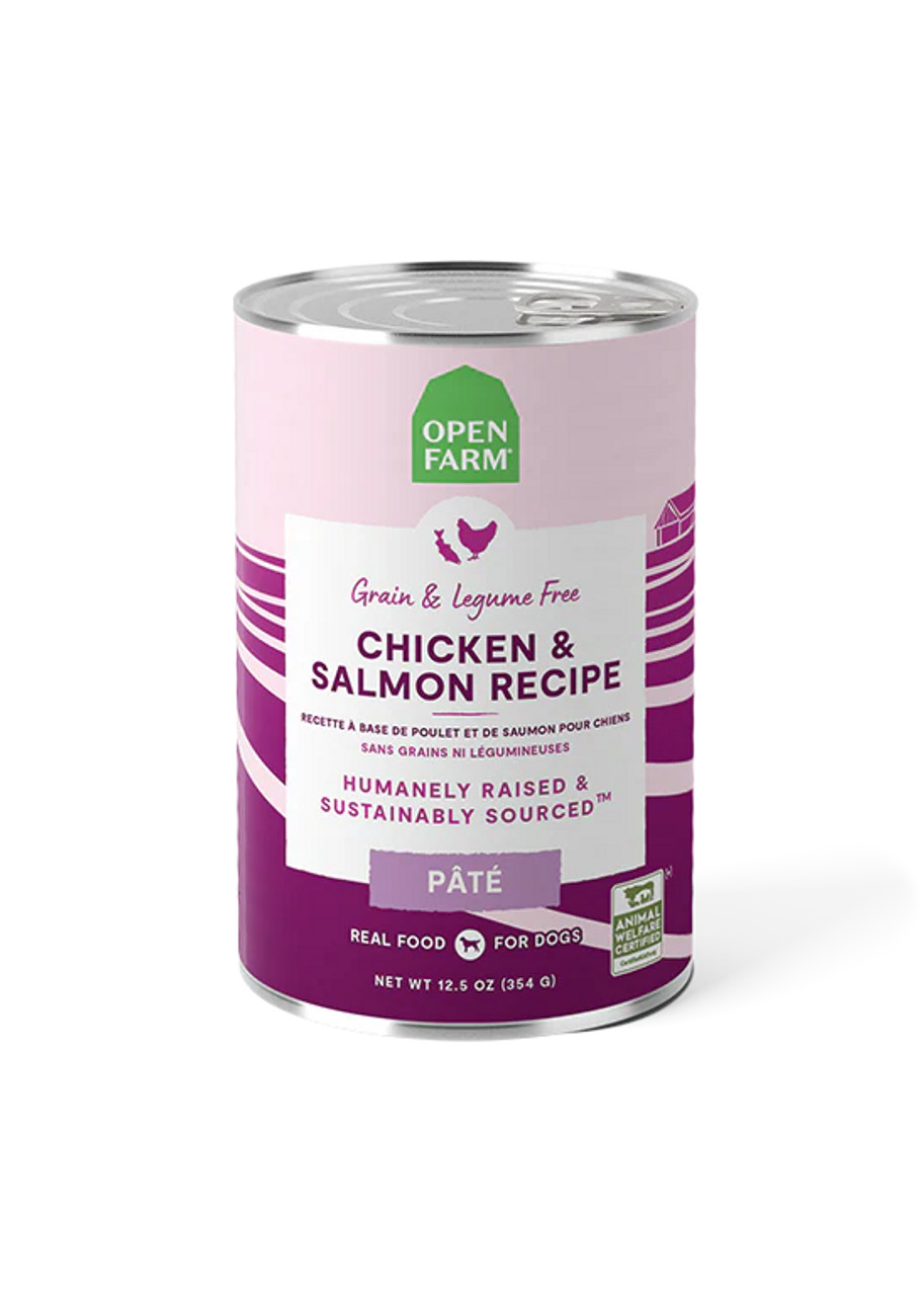 Grain Free Chicken & Salmon Pâté Wet Dog Food Image 0