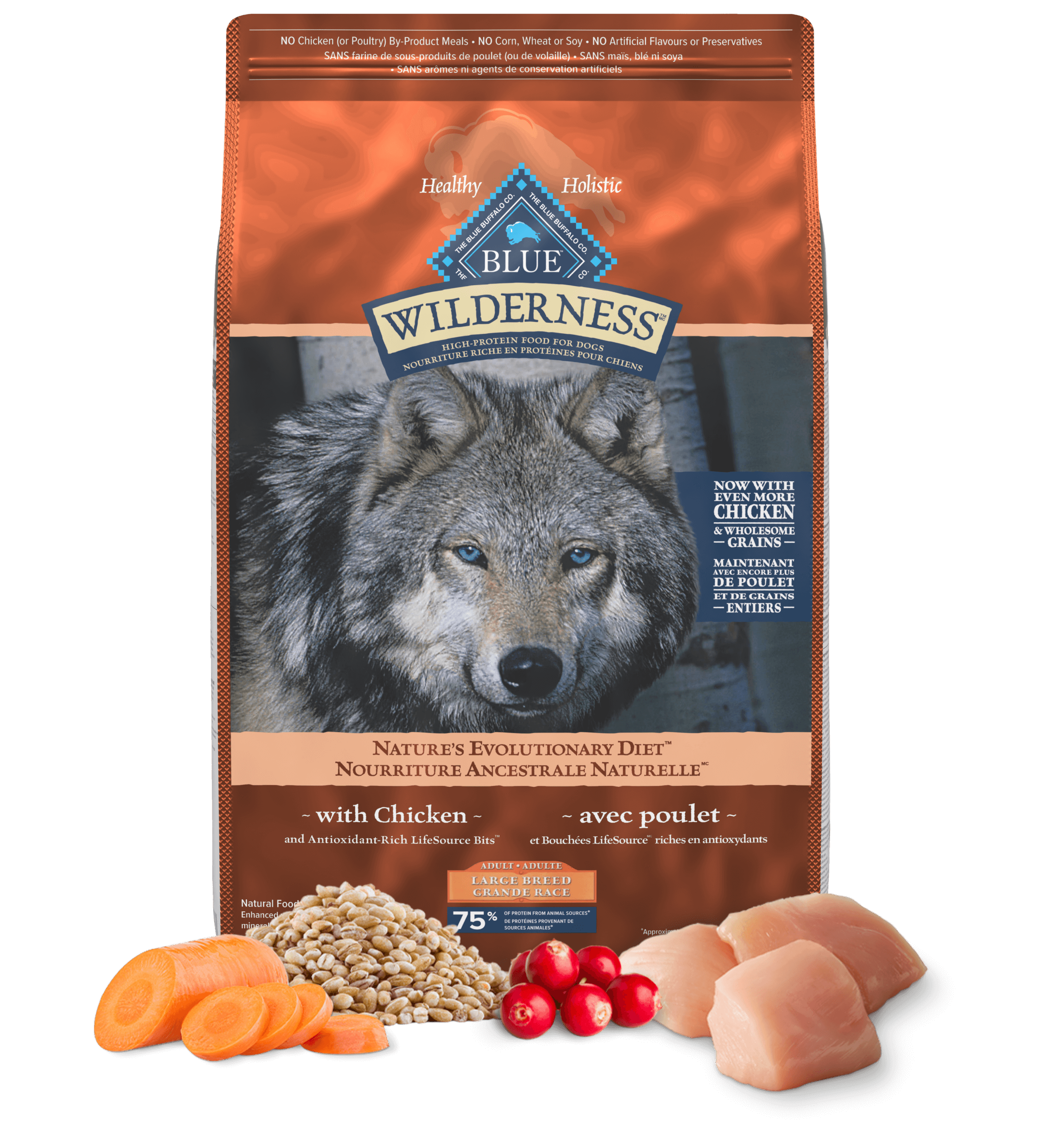 Wilderness Large Breed Adult Dog Chicken Image