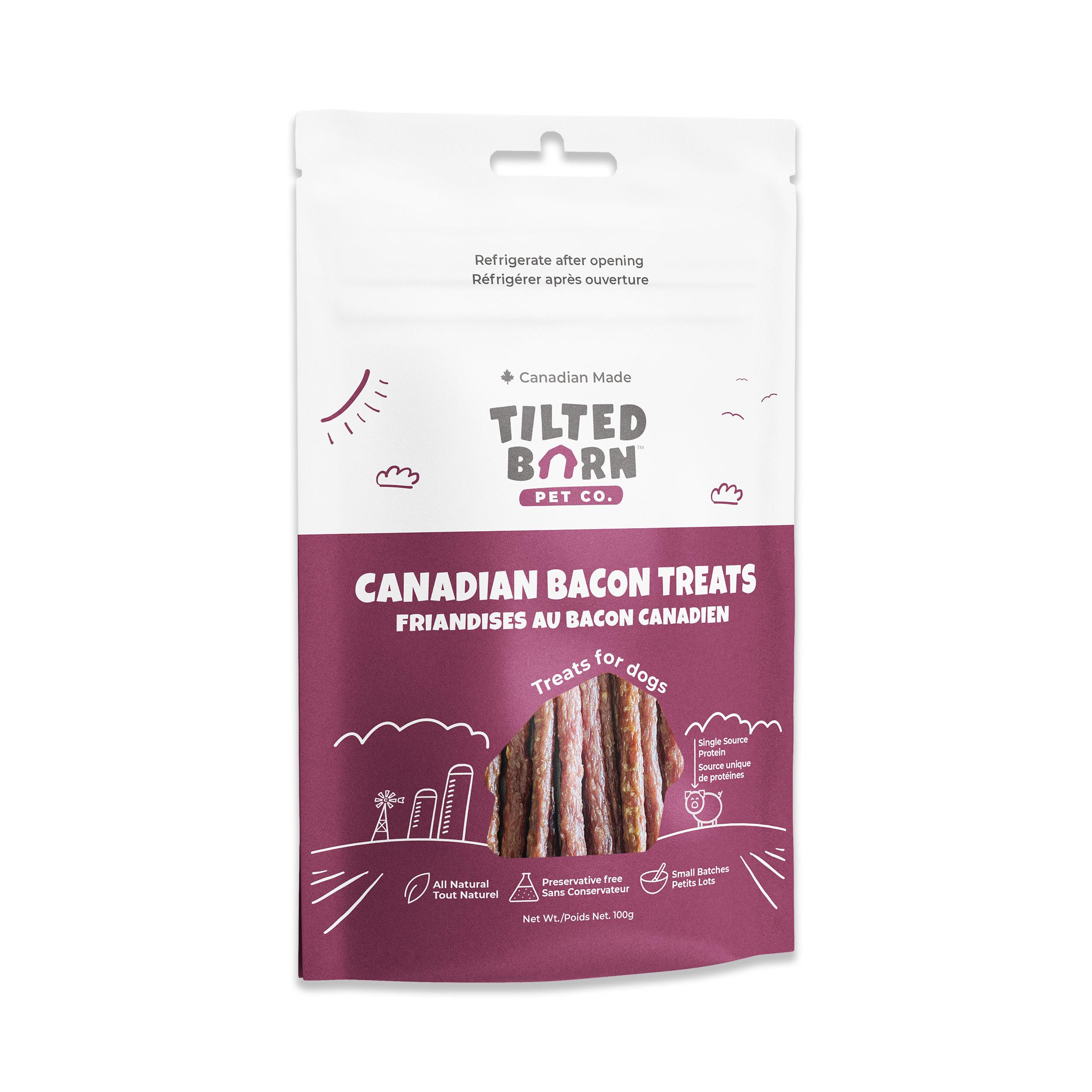 Canadian Bacon Dog Treats Image