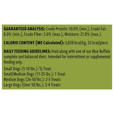 Benebars Dog Treats Digestive Chicken & Apple Image 1