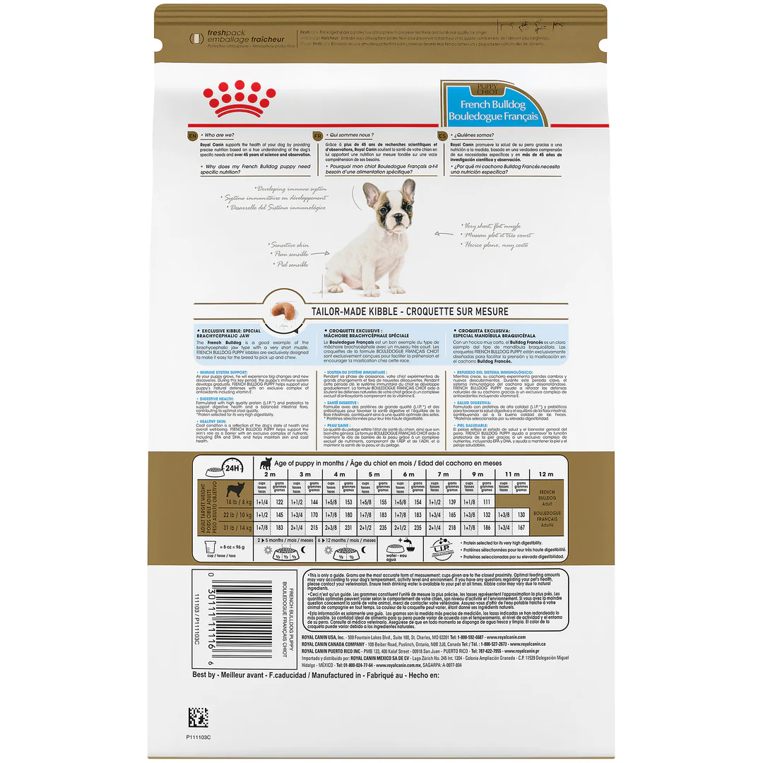 French Bulldog Puppy Dry Dog Food Image 1