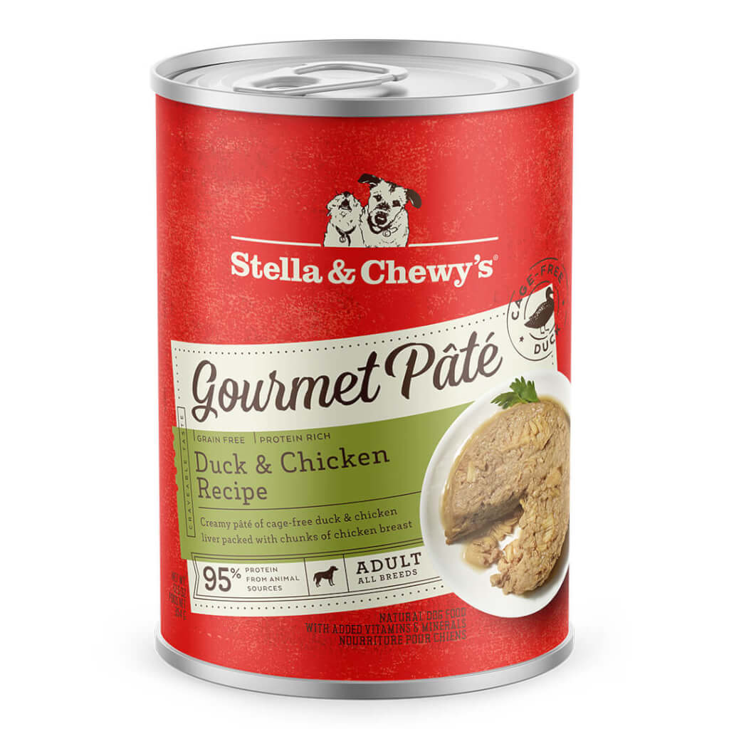 Gourmet Pâté Grain Free Cage-Free Duck & Chicken Recipe Wet Dog Food  Image