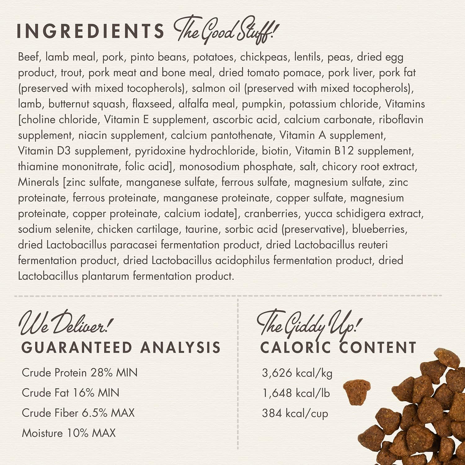 Rancherosa Dry Dog Food Image 1