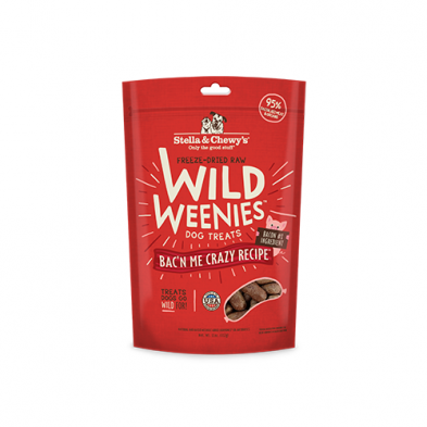 Freeze-Dried Bac'n Me Crazy Wild Weenies Dog Treats Image