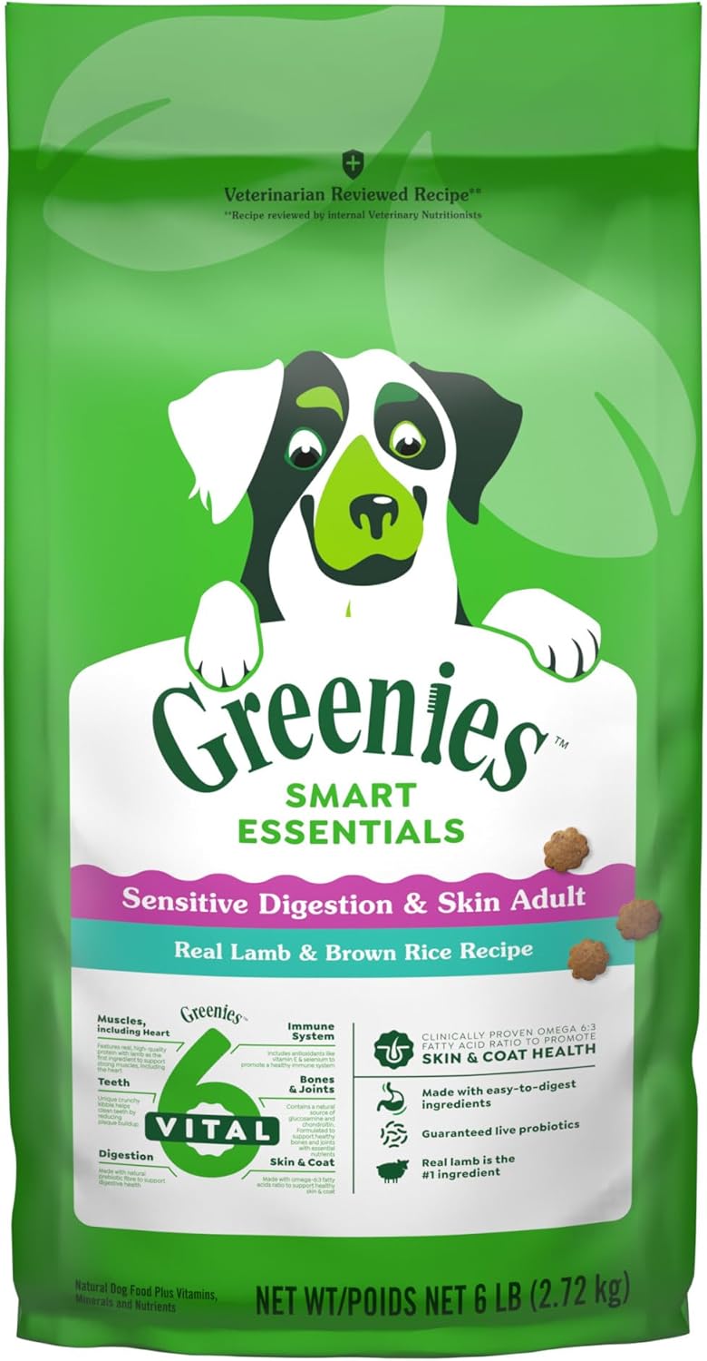 Greenies Essentials Sensitive Stomach & Skin Dog Lamb Image 0