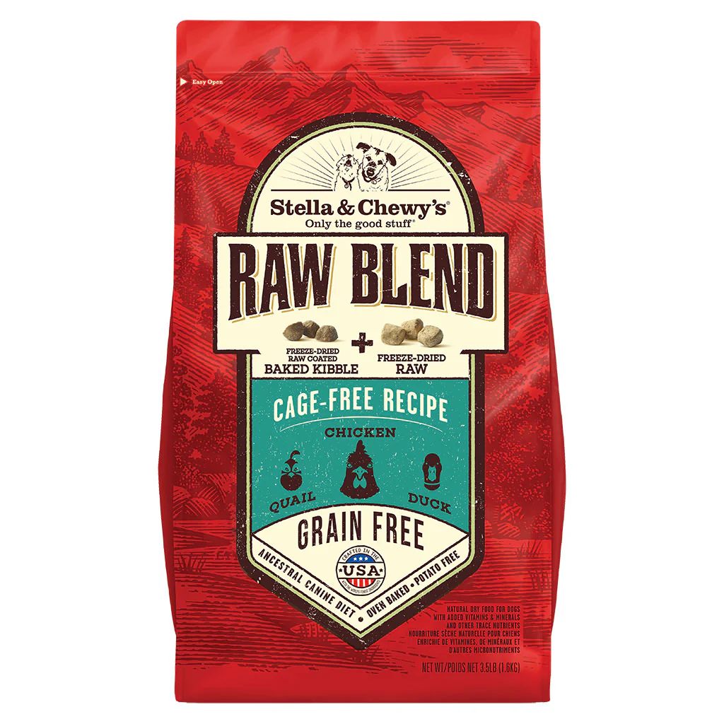 Cage-Free Recipe Raw Blend Kibble Dry Dog Food Image