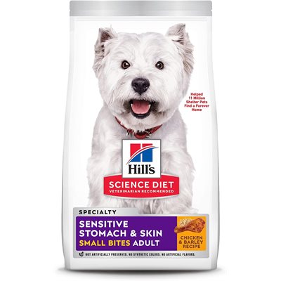 Sensitive Stomach & Skin Dog Small Bites Chicken Image