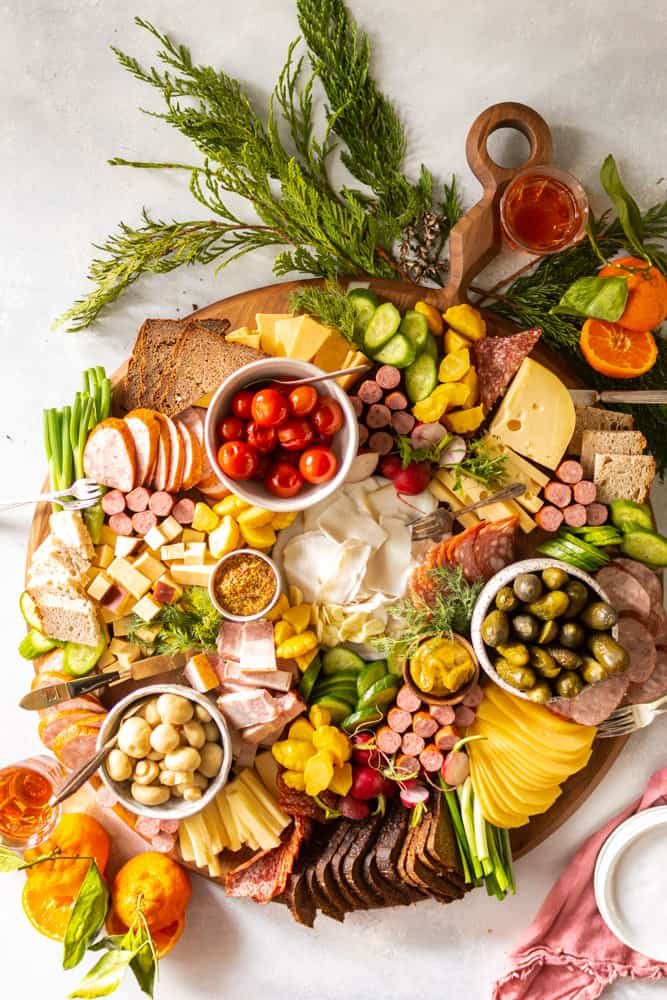 Russian Charcuterie Board Image