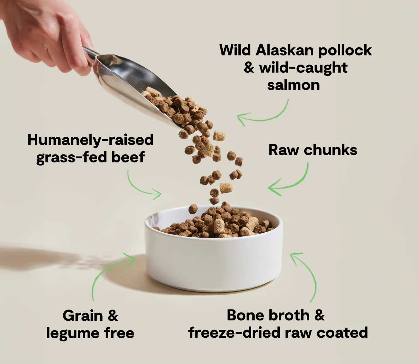 RawMix Tide & Terrain Freeze-Dried Raw Morsels Freeze-Dried Dog Food Image 2