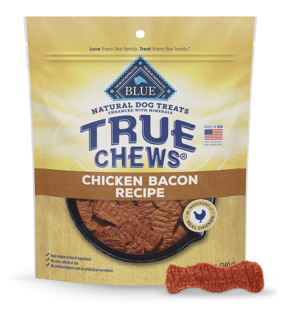 True Chews Chicken Bacon Recipe for Dogs Image