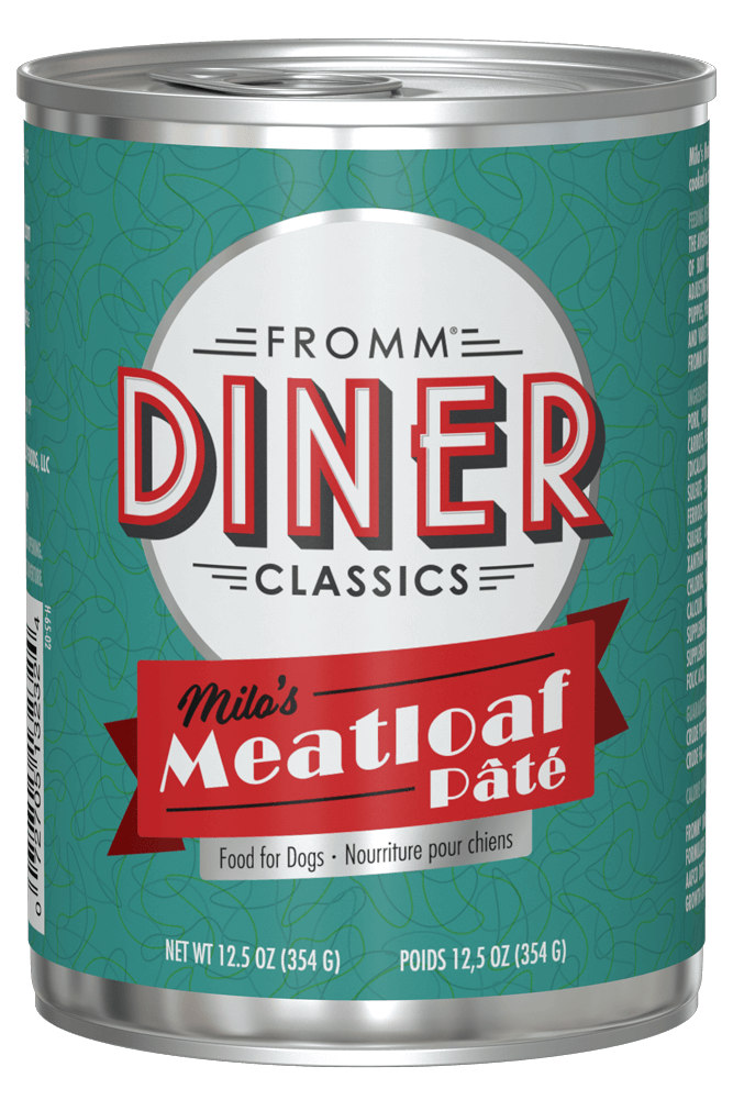 Diner Classics Milo's Meatloaf Pâté Wet Dog Food Image