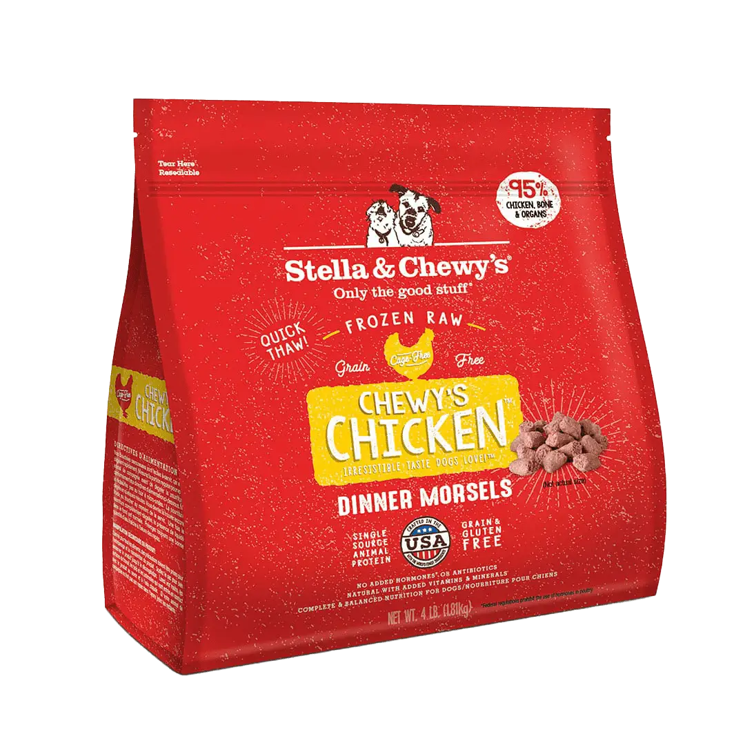 Chewy's Chicken Dinner Frozen Raw Dinner Morsels Image