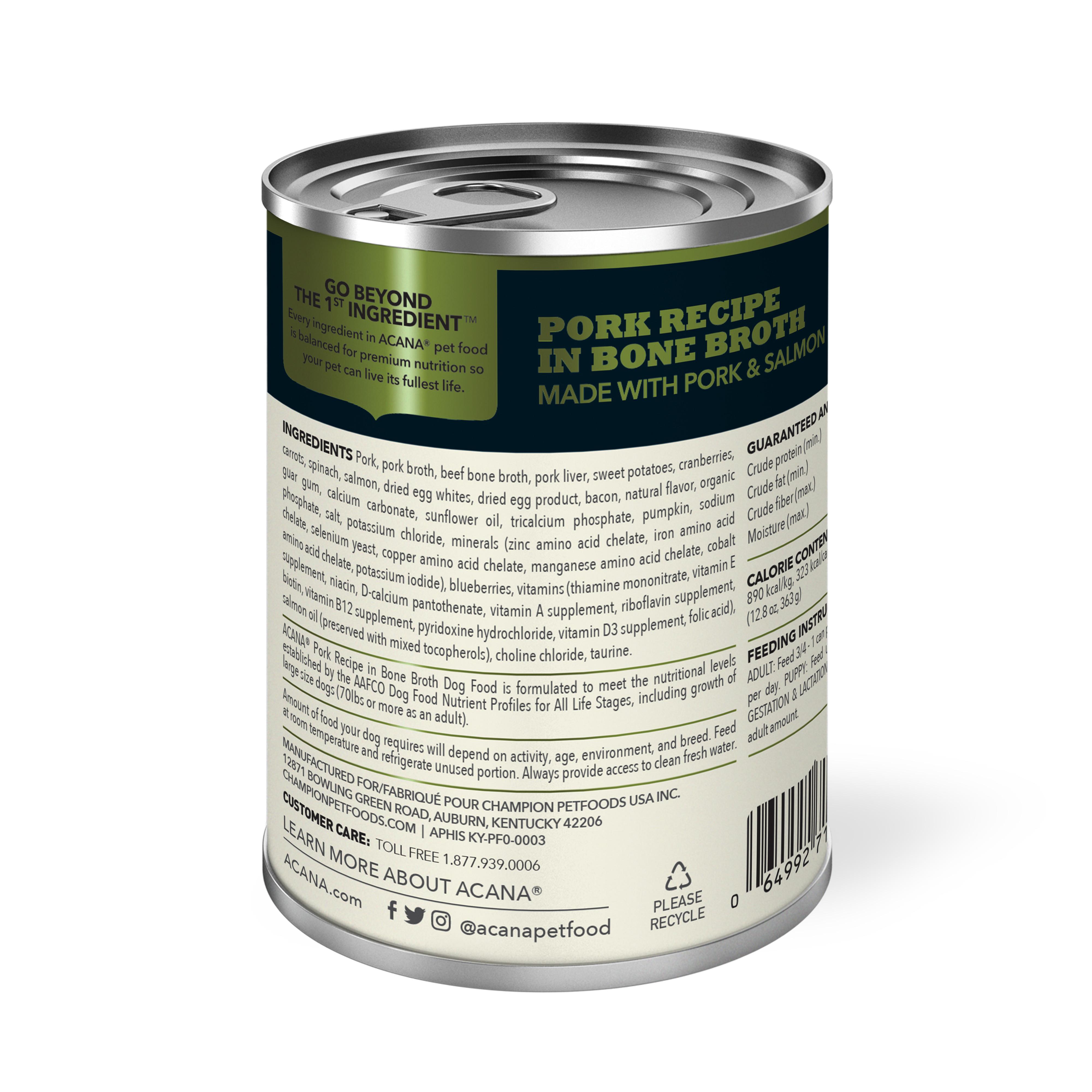 ACANA Premium Chunks - Pork Recipe in Bone Broth Image 1