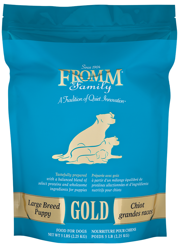 Gold Large Breed Puppy Dry Dog Food Image