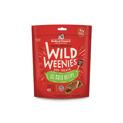 Freeze-Dried Cage-Free Duck Wild Weenies Dog Treat Image